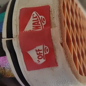 Vans iridescence petite size 4 or 5 women's or large children.